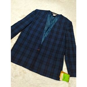 Deadstock Vintage Plaid Blazer